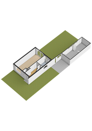 Floorplan - Oude Bocht 29, 3752 DE Bunschoten-Spakenburg